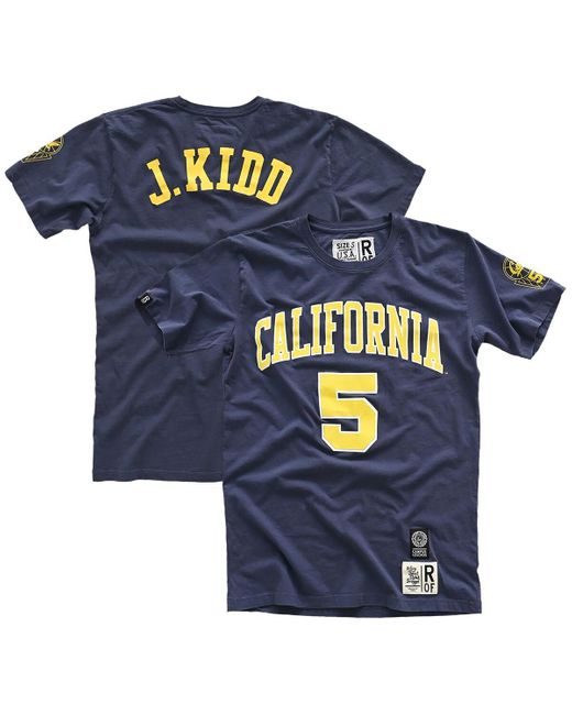 Roots Of Fight Blue Jason Kidd Cal Bears Name Number T-shirt for men