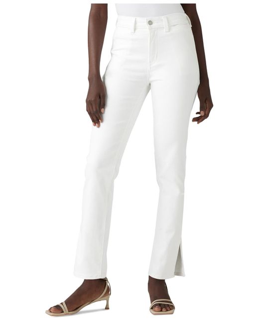 Levi's White Tailored 724 Straight-leg Jeans