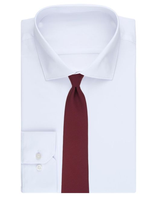 Perry Ellis Purple Classic Solid Pattern Tie for men
