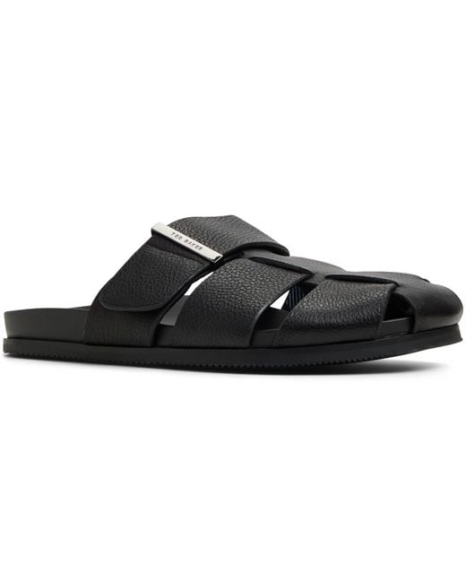 Ted Baker Black Brixham Slip On Sandals for men