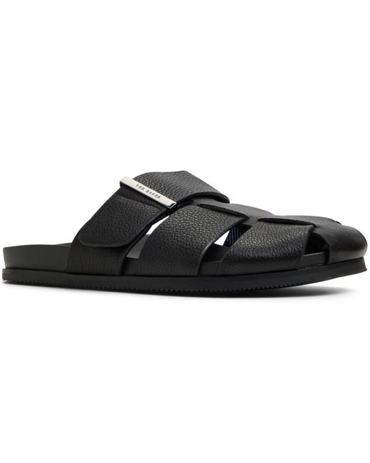 Ted Baker Black Brixham Slip On Sandals for men