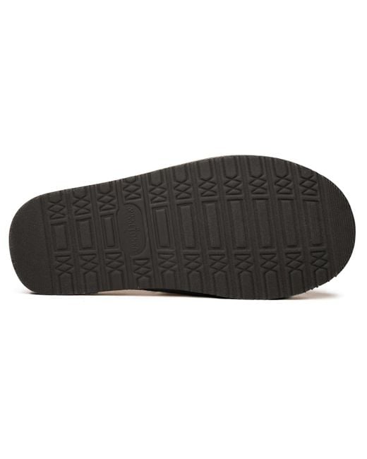 Minnetonka Black Chesney Slippers