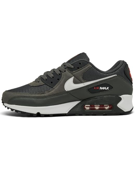 Nike Black Air Max 90 Casual Sneakers From Finish Line for men