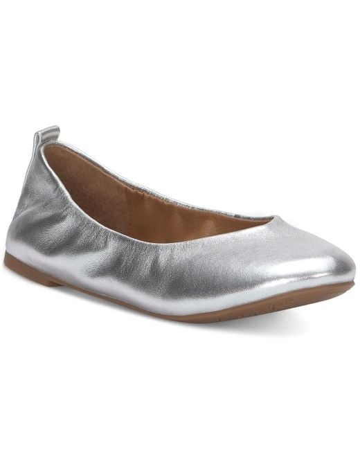 Lucky Brand Gray Emmielou Ballet Flats