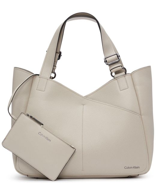 Calvin Klein Zoe Tote Lyst