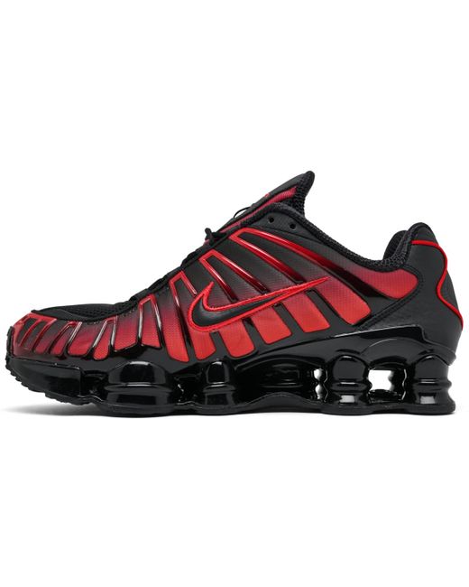 Nike Red Shox Tl Casual Sneakers From Finish Line for men