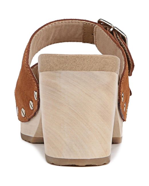 Dr. Scholls Brown Original Vibe Slide Platform Sandals