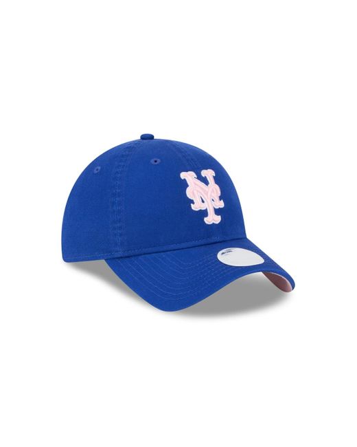 KTZ Blue New York Mets 2024 Mother's Day 9twenty Adjustable Hat