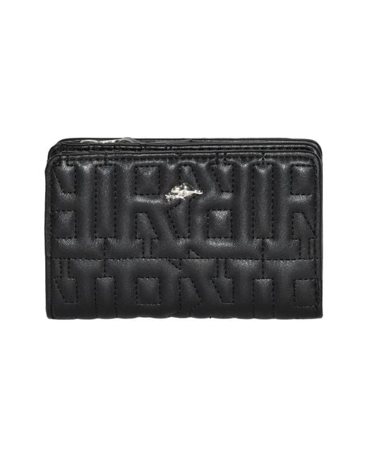 ROOTS Black Medium Ladies Wallet