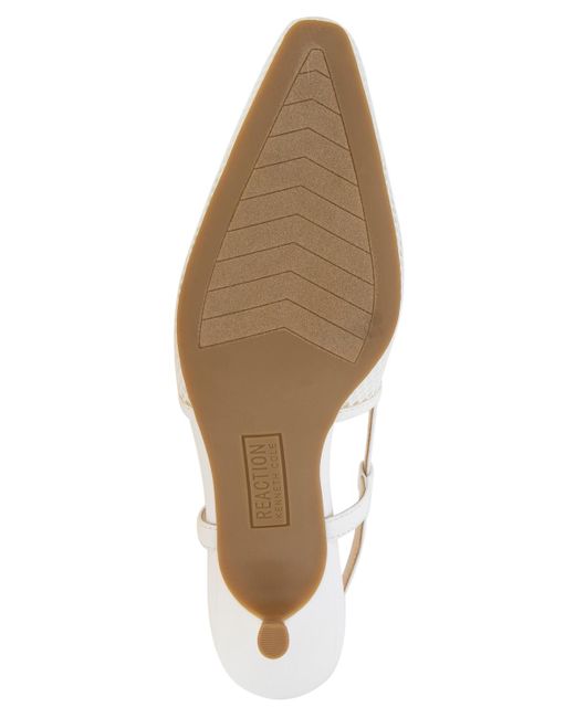 Kenneth Cole White maggie Mesh Slingback Sandals