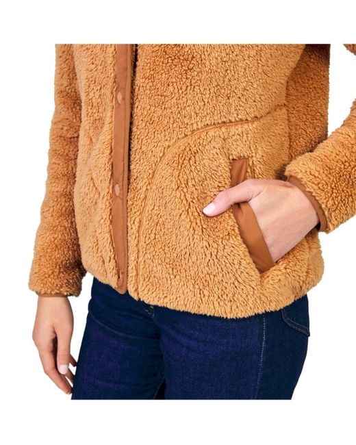 Free Country Blue Sherpa Butter Pile Jacket
