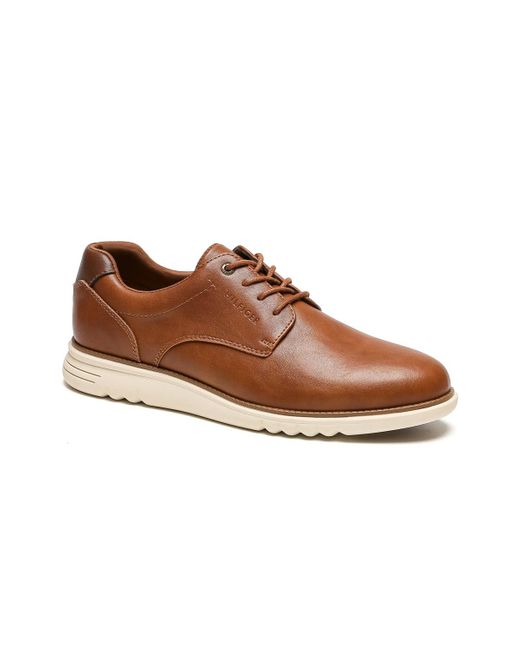 Tommy Hilfiger Brown Zell Casualized Hybrid Oxfords Shoe for men