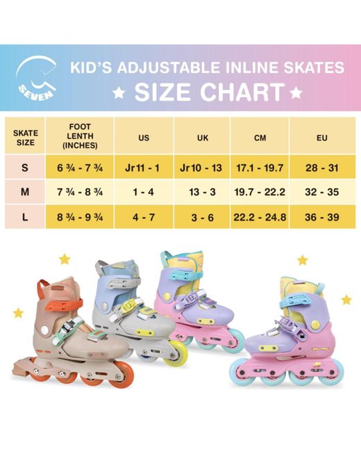 C7skates Pink Nostalgic Impulse Jr. Inline Skates (