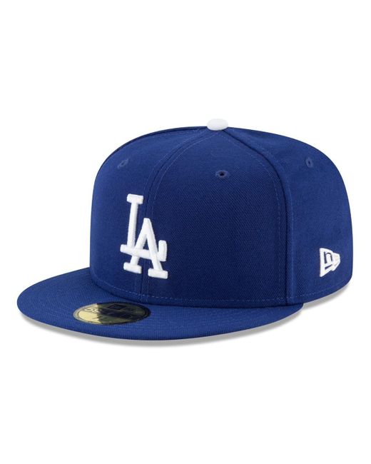 KTZ Blue Los Angeles Dodgers 2024 Mlb World Tour Seoul Series 59fifty Fitted Hat for men