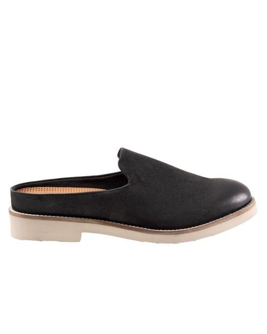 Softwalk® Black Wolcott Ii Flat