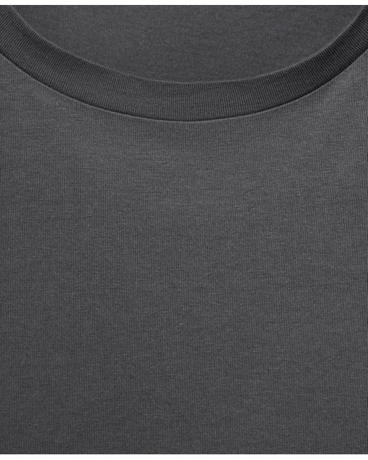 Mango Gray 2-piece Cotton Short-sleeved Pajamas