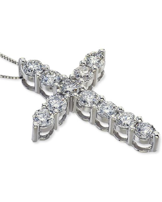 Diamond Pendant Necklace Macy's Diamond Jewelry Cross