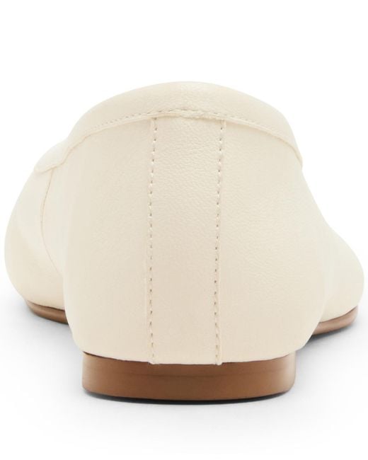 Steve Madden White Calico Split-toe Ballet Flats