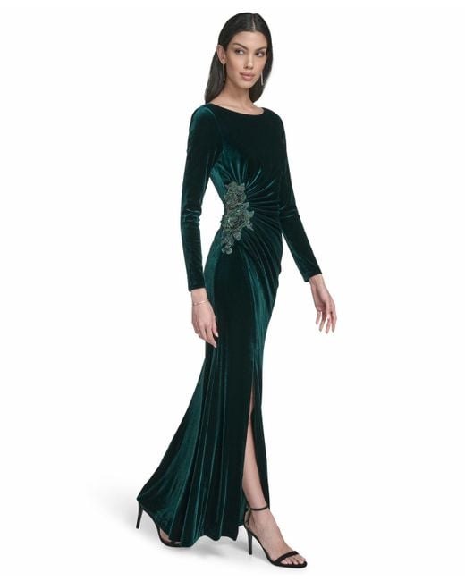 plus size olive green maxi dress Olive Green Plus Size Chiffon Bridesmaid Dress BABARONI Halter Neck Maxi Flowy Skirt Gown main image 0