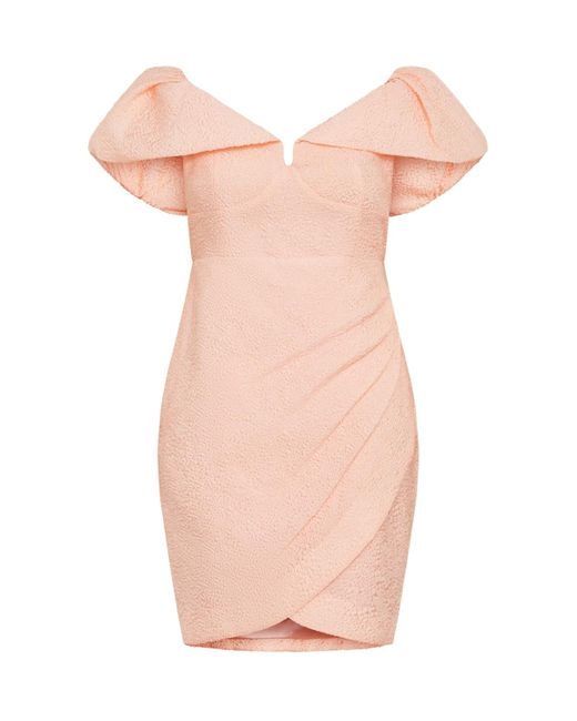 City Chic White Plus Size Jez Dress