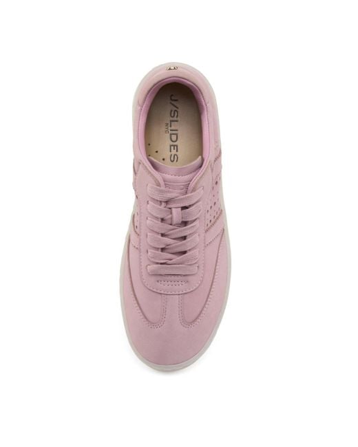 J/Slides Pink Hunter Sneaker
