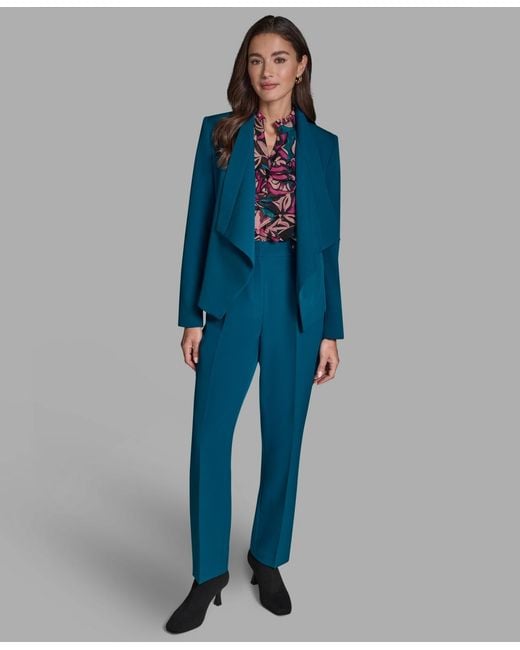 knee length dresses for ladies BCBG Maxazria Runway - "Sophy" Fuschia and Nude Long Sleeve Dress