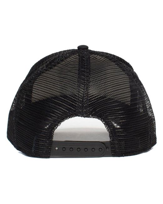 Goorin Bros Black Pigeon Trucker Adjustable Hat for men
