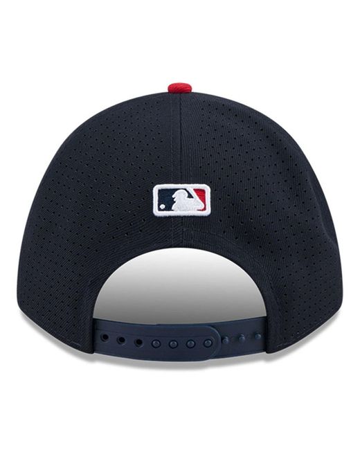 KTZ Blue Navy/red Chicago White Sox 2025 Mlb All-star Game Workout 9forty M-crown Adjustable Hat for men