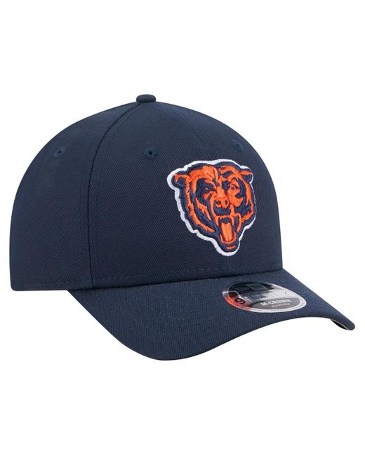 KTZ Blue Chicago Bears Team Collection 9forty M-crown Adjustable Hat for men