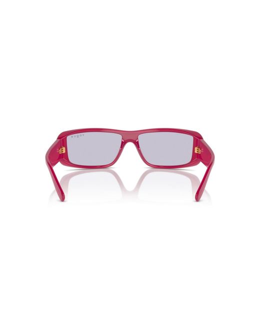 Vogue Eyewear Pink Rectangle Sunglasses