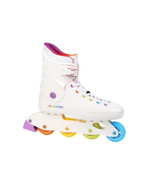 C7skates White Nostalgic Impulse Inline Skates