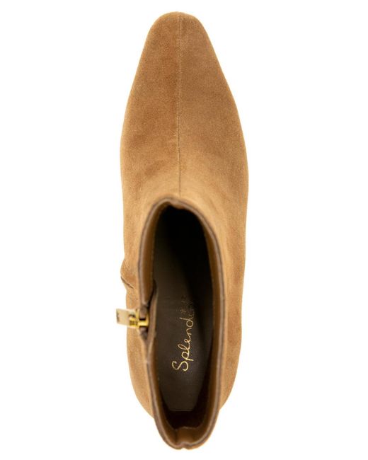 Splendid Brown Justice Pointed Toe Bootie
