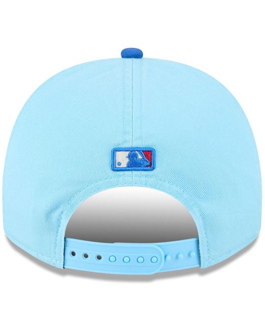 KTZ Blue /royal Los Angeles Dodgers 2025 Fourth Of July Golfer Snapback Hat for men