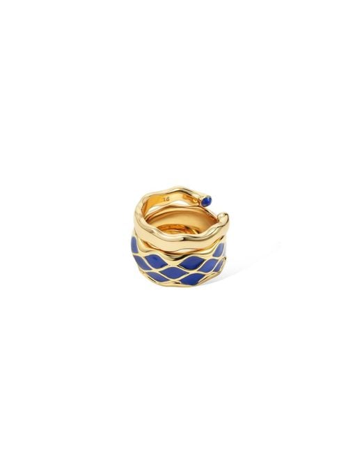 Retro Chic White Nirah Ring