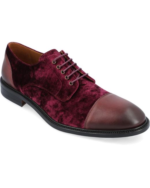 Taft Red The Jack Lace-up Cap Toe Oxford Shoe for men