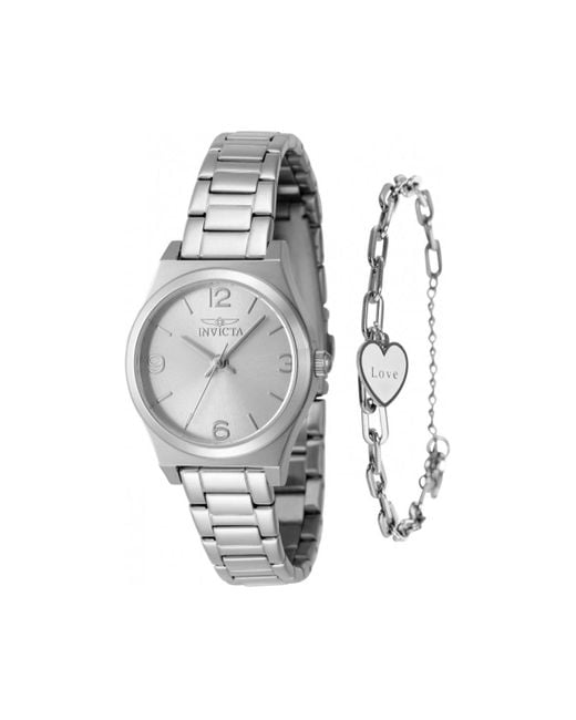 INVICTA WATCH Metallic 48246 Angel Quartz 3 Hand Dial Watch