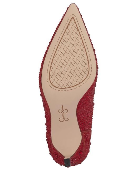 Jessica Simpson Red Evgena Stiletto Western Booties