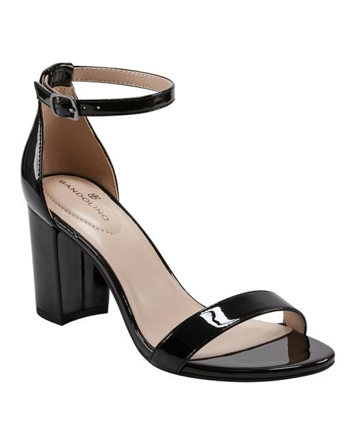 Bandolino Women's Black Armory Block Heel Dress Sandals