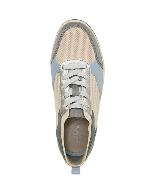LifeStride White Dynamic Washable Platform Slip On Sneakers