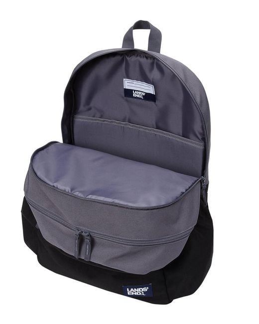 Lands' End Purple Kids Techpack Large Backpack