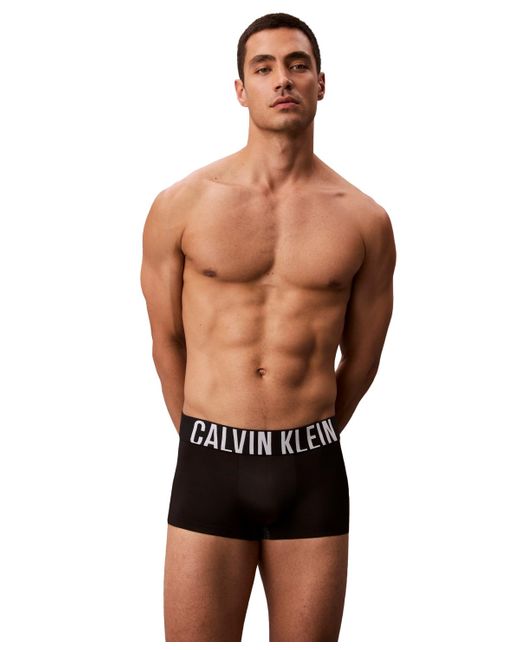 Calvin Klein Black Intense Power Athletic Low-rise Trunks for men