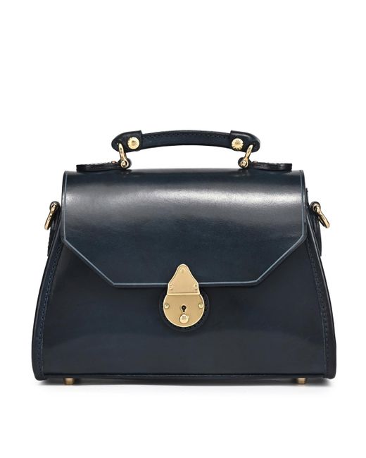 Old Trend Blue Laurel Classic Satchel Bag