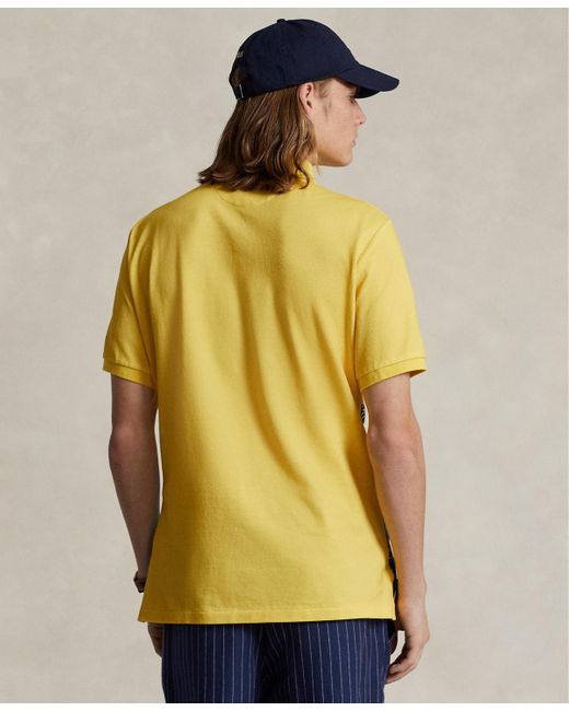 Polo Ralph Lauren Blue Classic-fit Tropical Mesh Polo Shirt for men