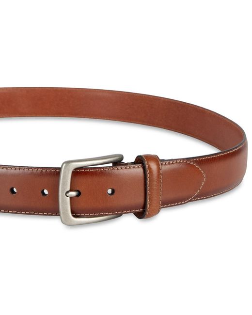 Levi's Brown Elevated Leather Belt for men
