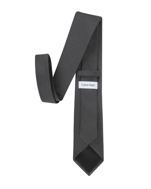 Calvin Klein Gray Irene Solid Tie for men