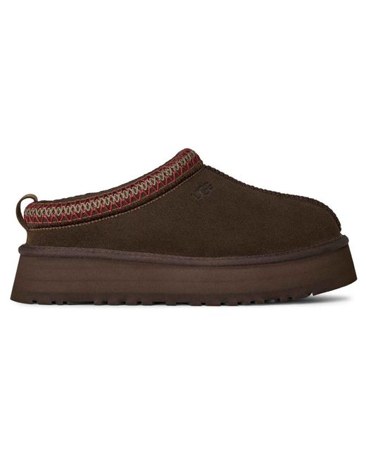 Ugg Brown Tazz Ii Platform Slippers