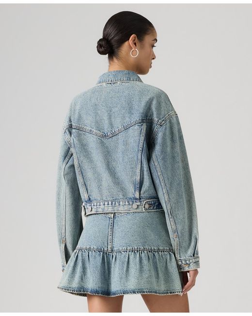 Levi's Blue Shrunken '90s Trucker Jacket