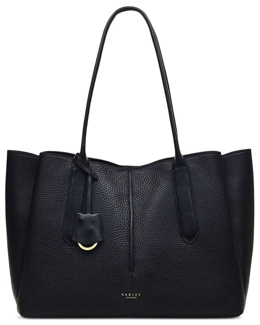 Radley Leather Hillgate Place Extra Large Open Top Tote in Black Lyst