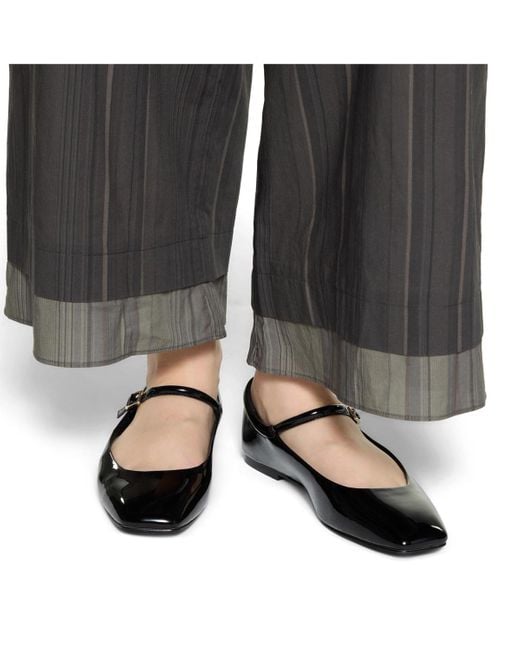 ALDO Black Kristyn Square-toe Mary Jane Flats