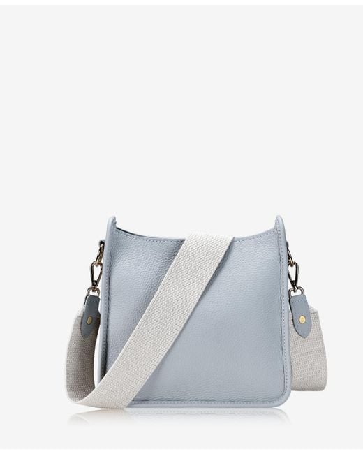 Gigi New York Blue Elle Mini Crossbody Bag